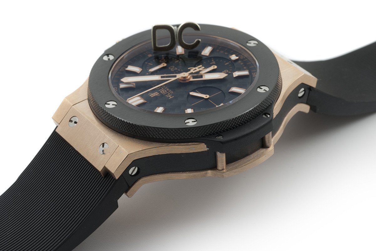 Big Bang Chronograph Carbon Fibre Dial in Rose Gold