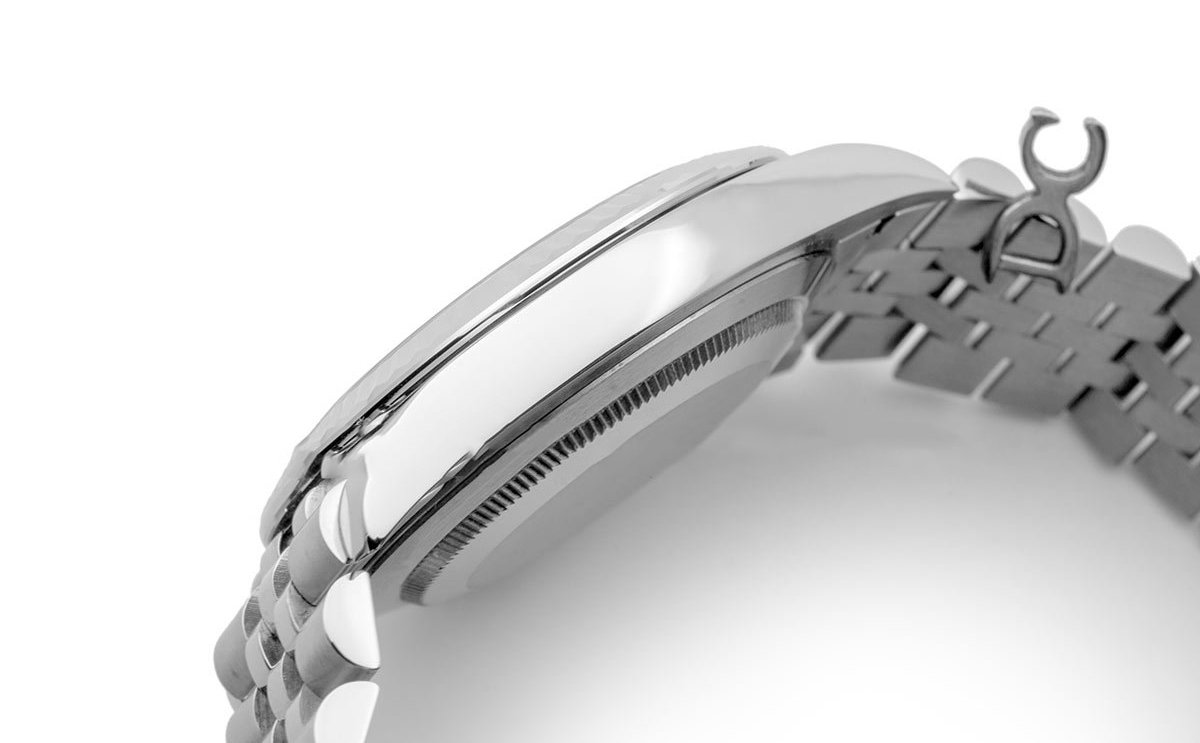 Datejust 41 126334 Silver Dial Stick Markers in White Gold