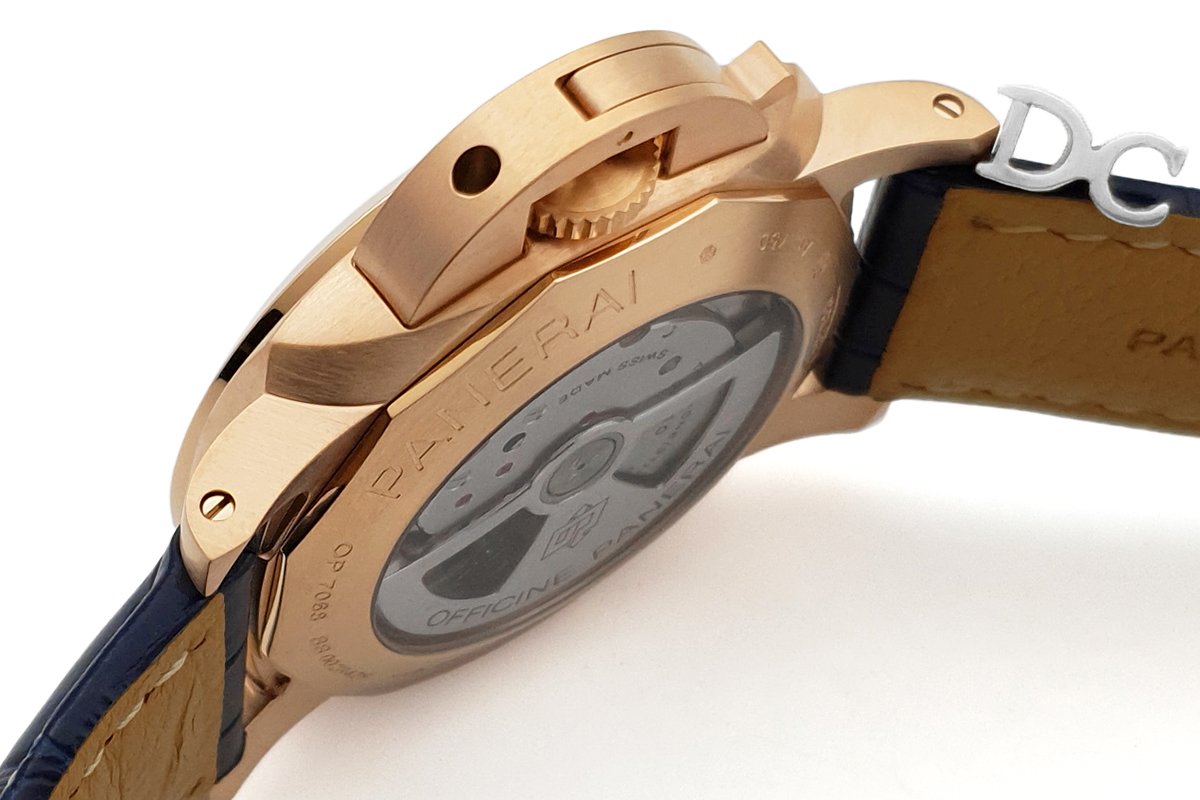 PAM1112 Luminor Marina Goldtech™ Sole Blu 44mm