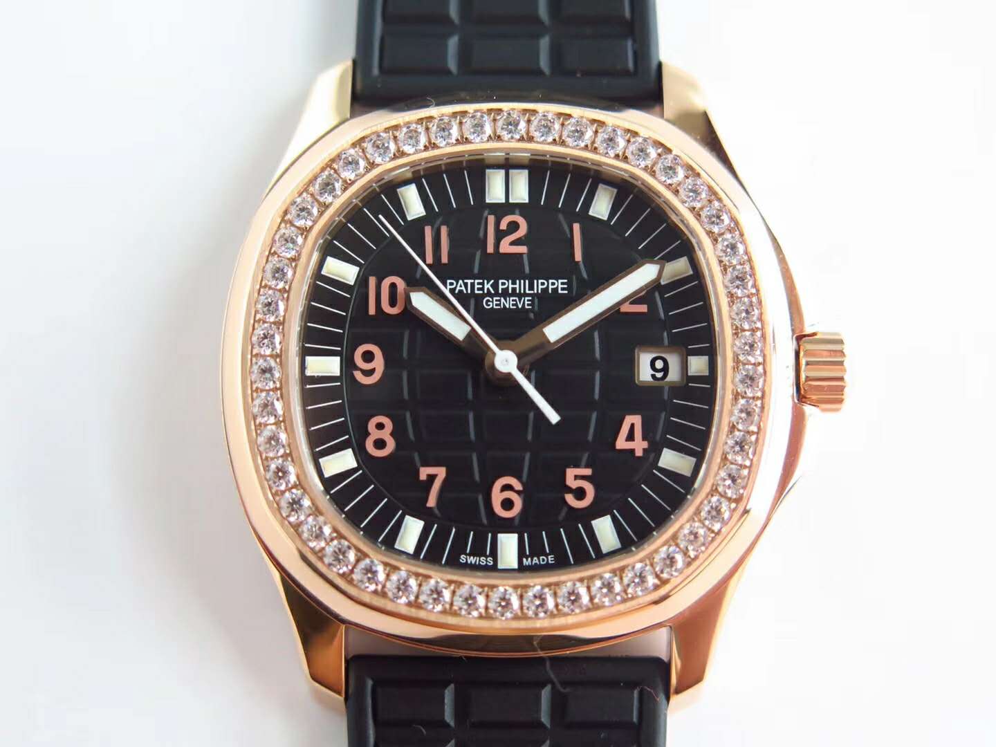 Aquanaut Luce 5068R Black Dial in Rose Gold