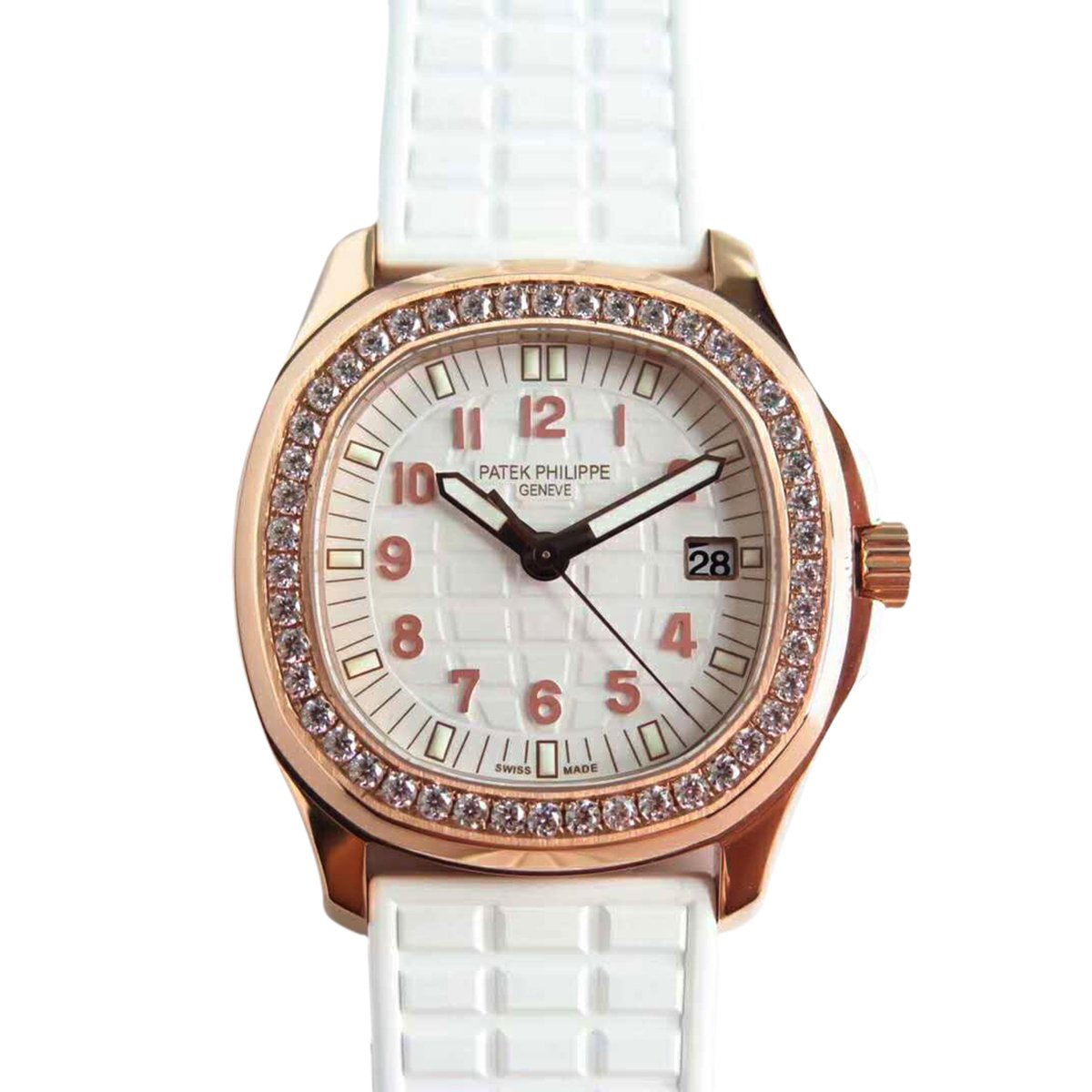 Aquanaut Luce 5068R-010 White Dial in Rose Gold