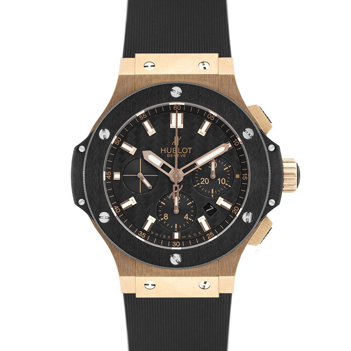 Big Bang Chronograph Carbon Fibre Dial in Rose Gold