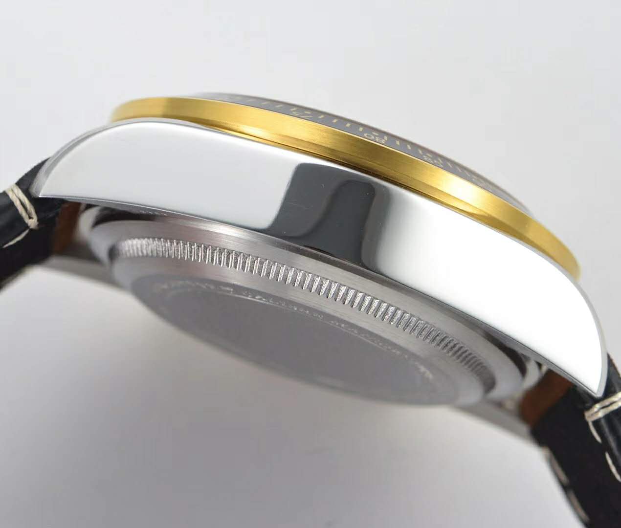 Black Bay Chrono S&G Ref: M79363N on Leather Strap