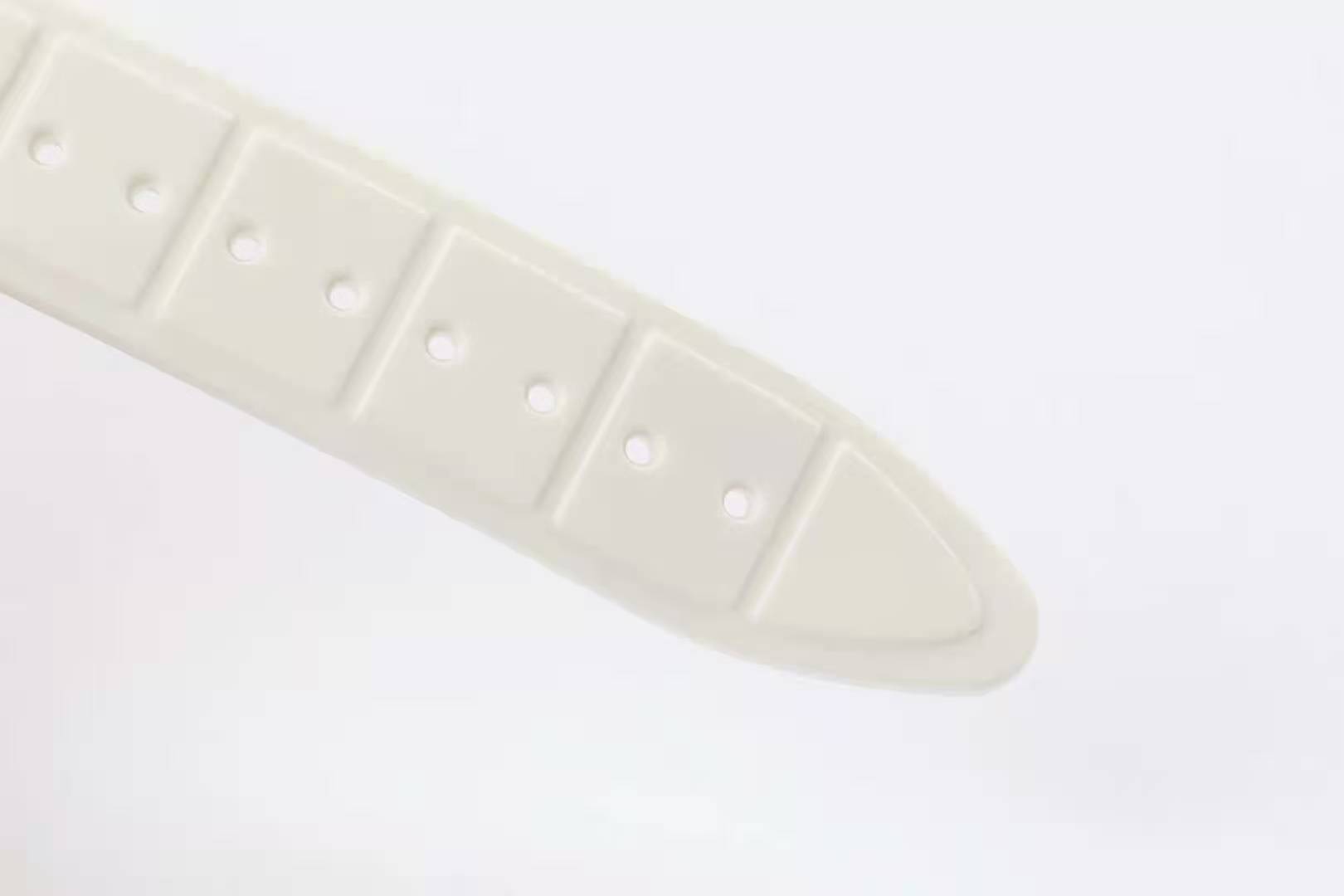 Excalibur Spider Skeleton Flying Tourbillon with White Rubber Strap