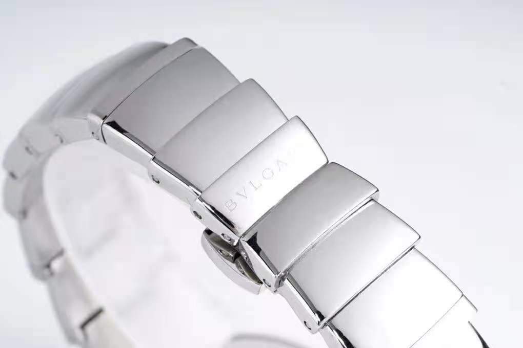 Lvcea Silver Dial in Steel with D1am0nd Bezel