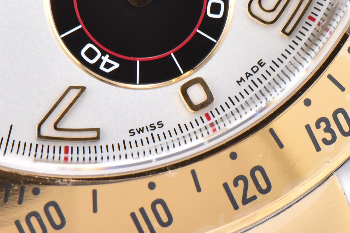 Daytona 116519 White Dial in Yellow Gold