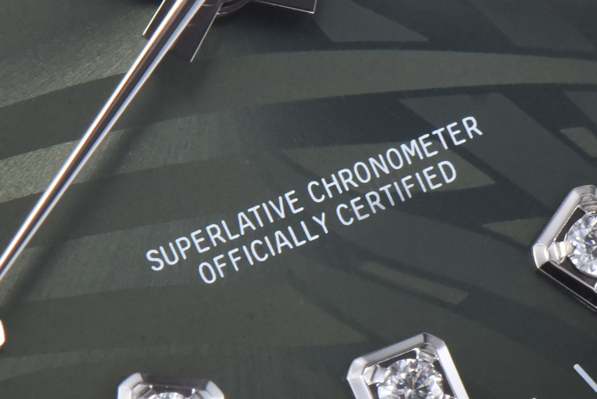 Datejust 36 126334 Olive Green Dial with D1am0nd Marker on Jubilee Bracelet