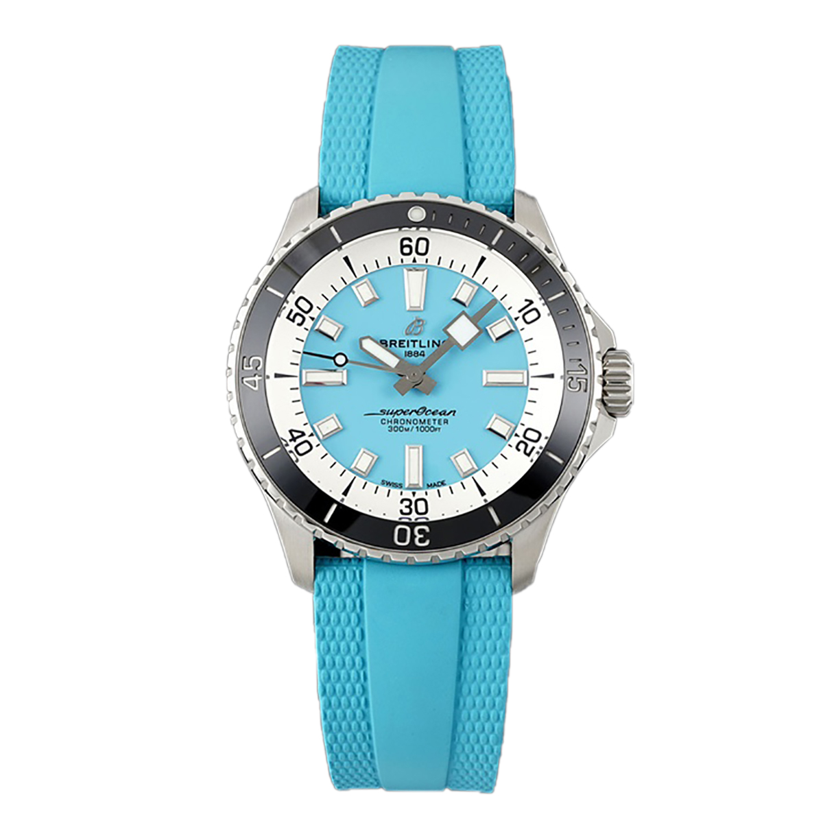 S*perocean Automatic 44 T*f*ny Blue Dial Ref: A17376211L2S1