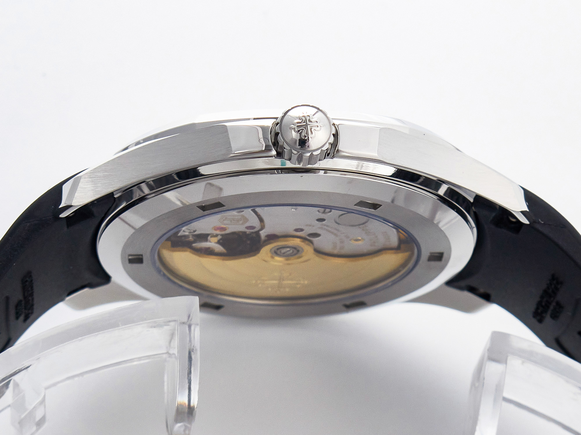 Aquanaut 5167 40mm SS 3KF 1:1 Best Edition Black Dial on Black Rubber Strap A330 S*per Clone V3