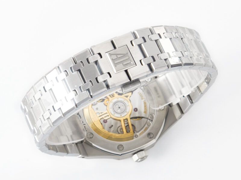 Royal Oak 41mm 15500 SS ZF 1:1 Best Edition Blue Textured Dial on SS Bracelet SA4302 S*per Clone V3