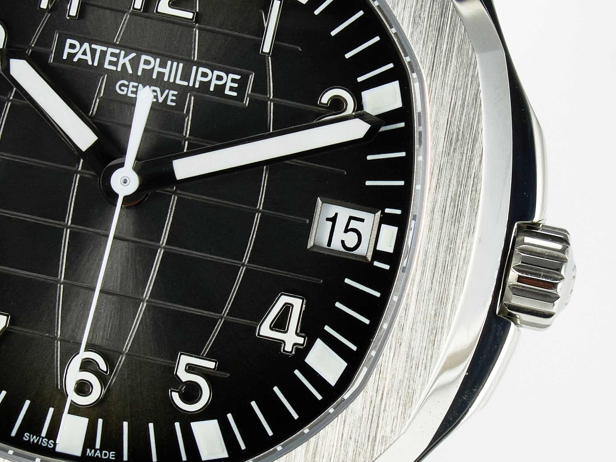 Aquanaut 5167A SS ZF 1:1 Best Edition Black Dial on Black Rubber Strap A324 S*per Clone(New clasp)