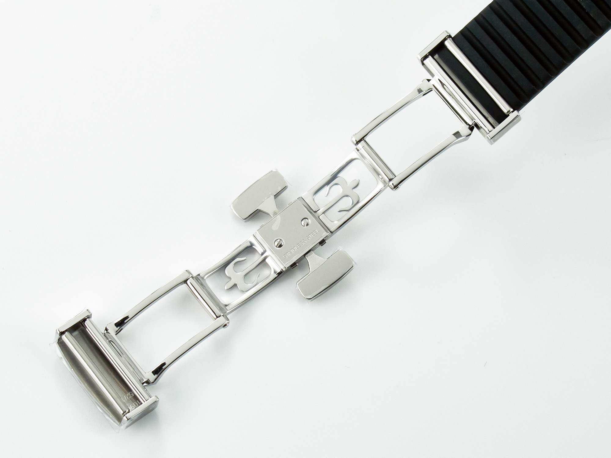 Aquanaut 5167A SS ZF 1:1 Best Edition Black Dial on Black Rubber Strap A324 S*per Clone(New clasp)