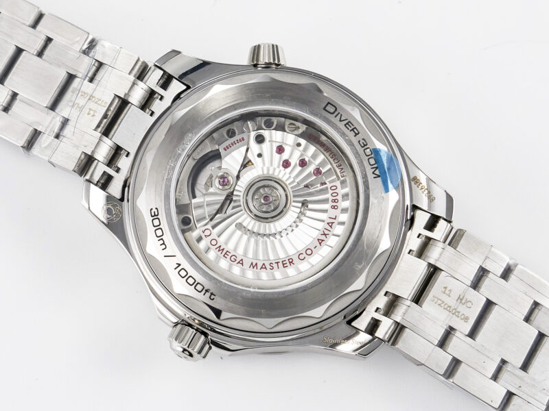 Seamaster Diver 300M VSF 1:1 Best Edition Black Ceramic Black Dial on SS Bracelet A8800 V2